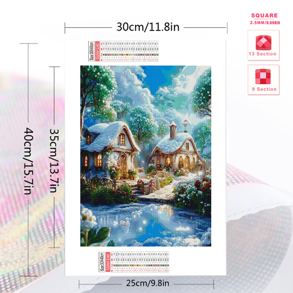 Evershine House Diamond Painti - Photo Mosaic Print recension och pris