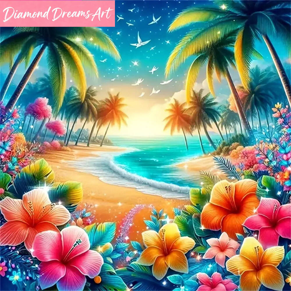 Diamond Painting seaside lands - Photo Mosaic Print recension och pris