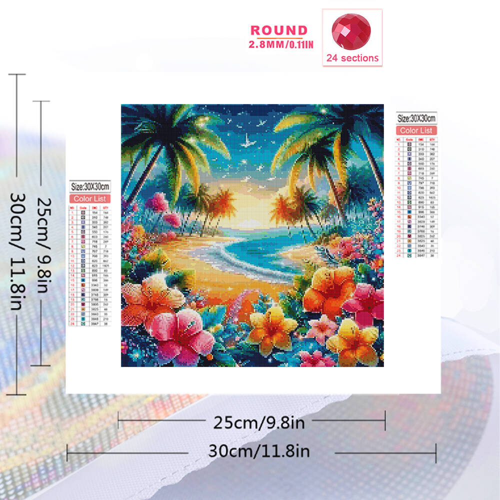 Diamond Painting seaside lands - Photo Mosaic Print recension och pris