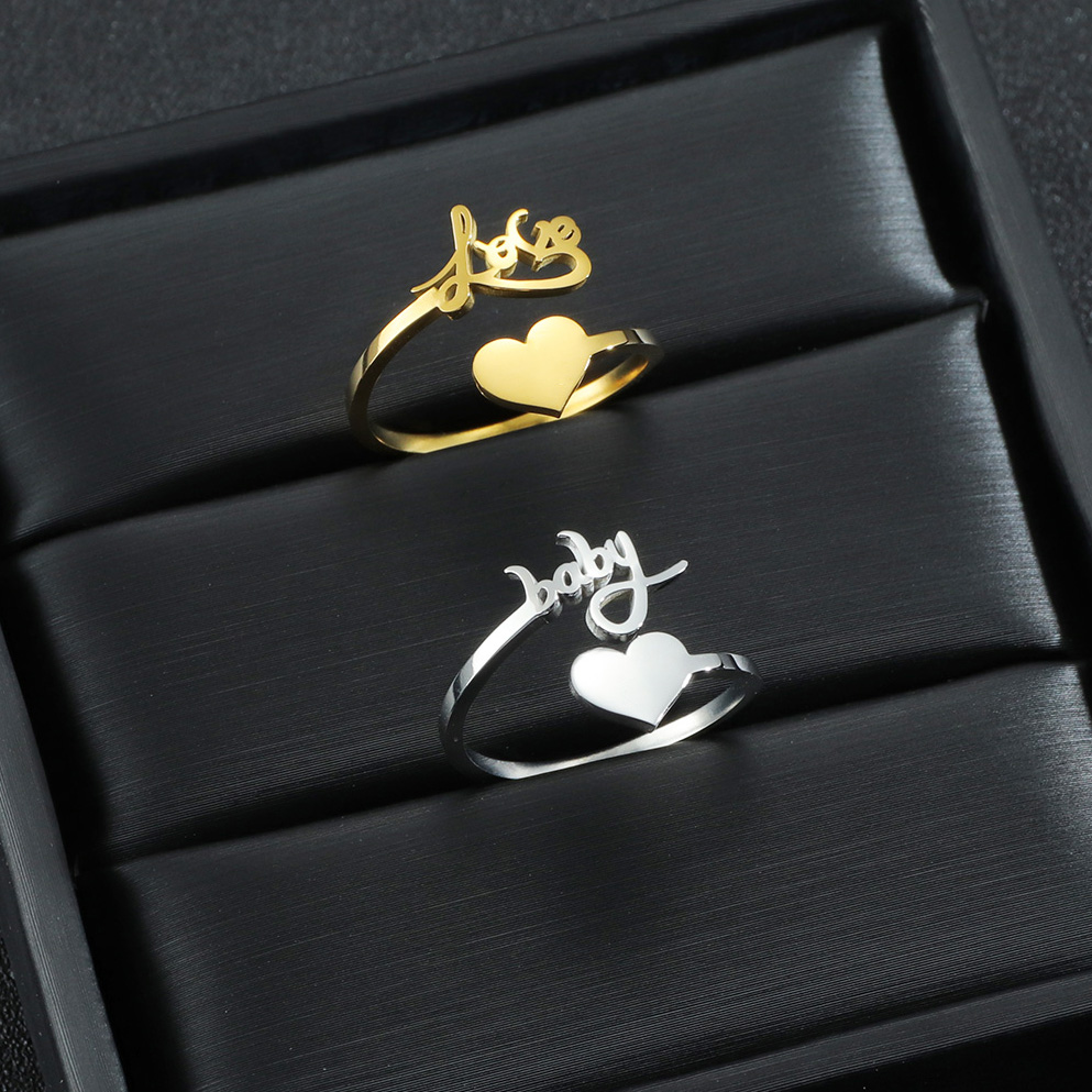 Atoztide Personalized Custom N - Initial Ring Custom recension och pris