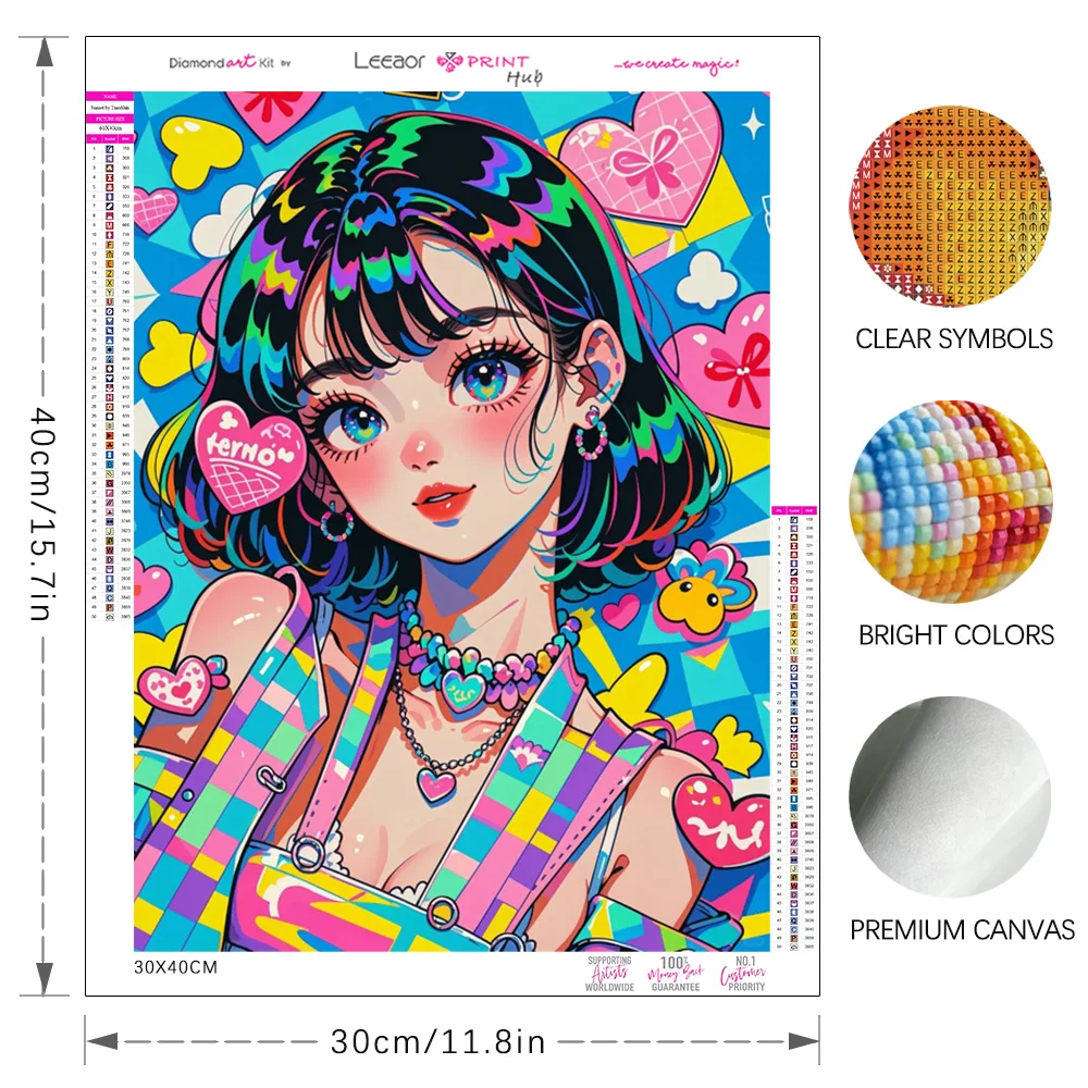 New 2024 Diamond Painting Neon - Photo Mosaic Print recension och pris