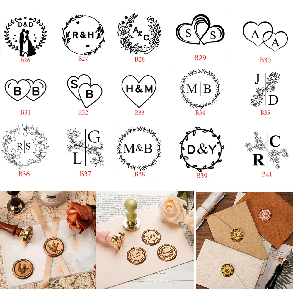 Custom Wax Seal Stamp Kit Doub - Wax Seal Letter Kit recension och pris