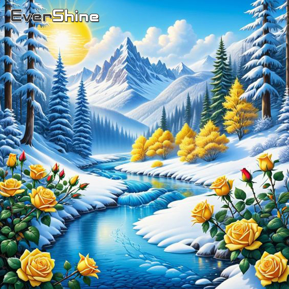 Evershine River Diamond Painti - Photo Mosaic Print recension och pris